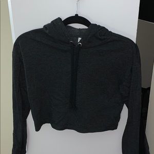 Cropped hoodie